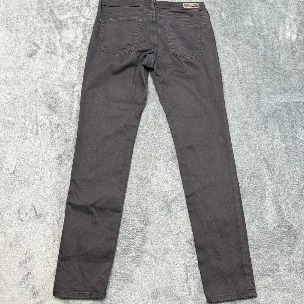 AG‎ Adriano Goldschmied Women's  Size 27P Black Skinny Jeans Made in USA